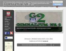 Tablet Screenshot of g2gostynin.pl
